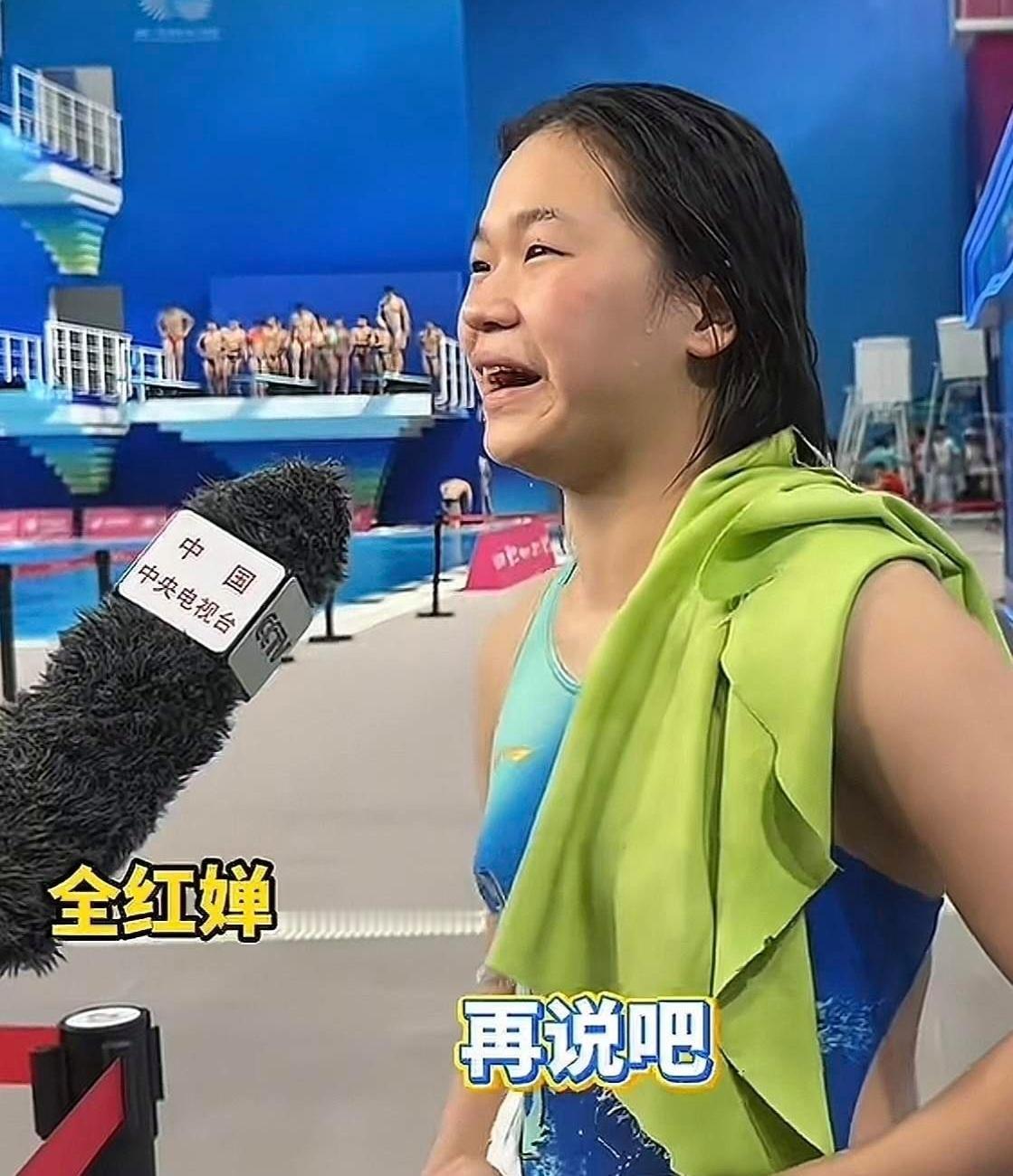 现在估计没人比全红婵更懵了。她怎么也想不到，自己才拿了个第五，世界泳联却连夜把