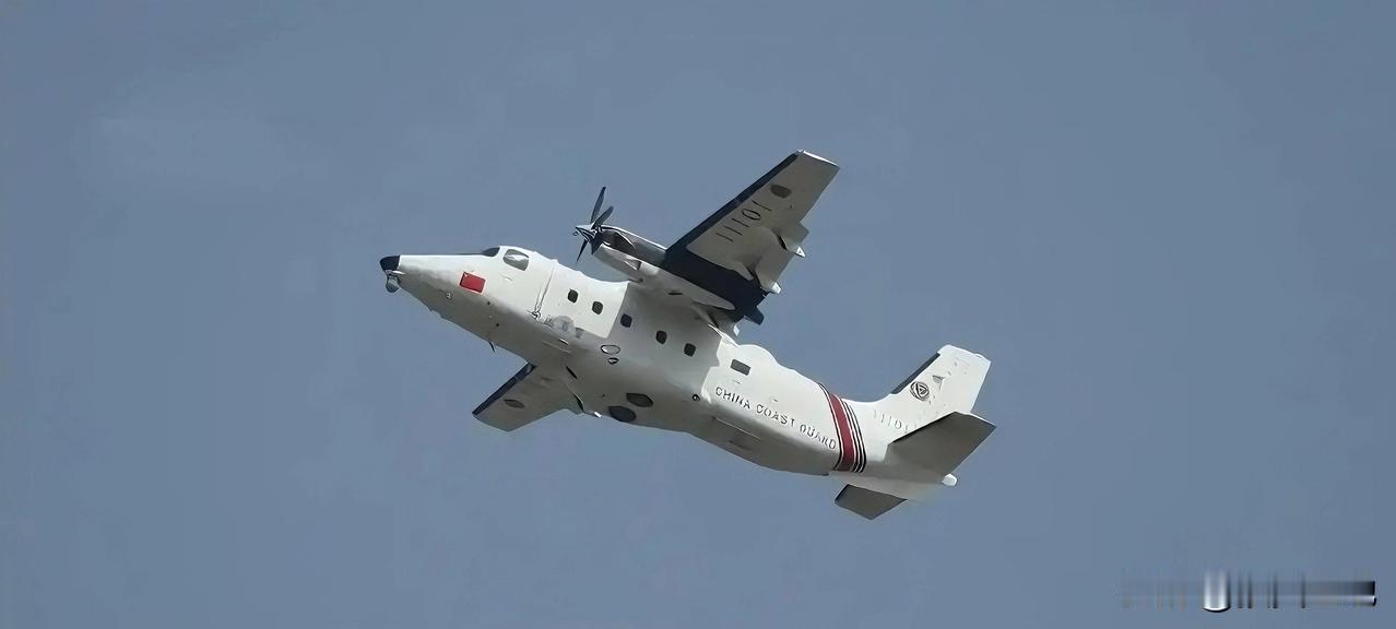 军迷社区——运12F海警版列装海警部队哈飞自研涡桨轻型运输机运12F，是国产少
