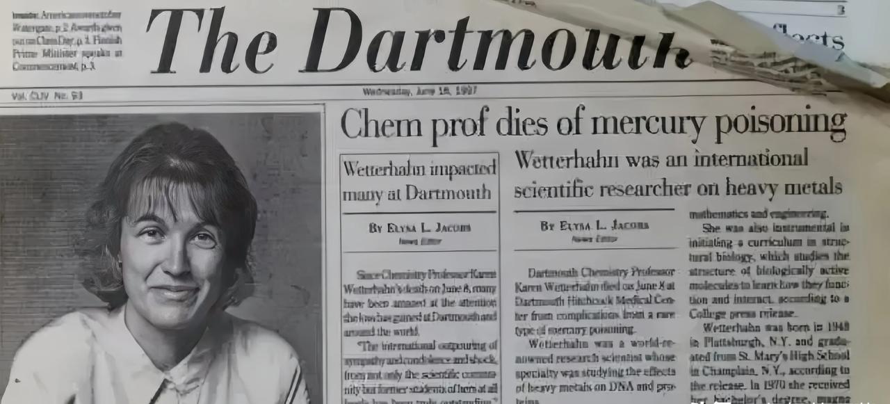 1996年，一位女科学家在做实验时，不小心将2滴化学试剂滴到了乳胶手套上，由于有