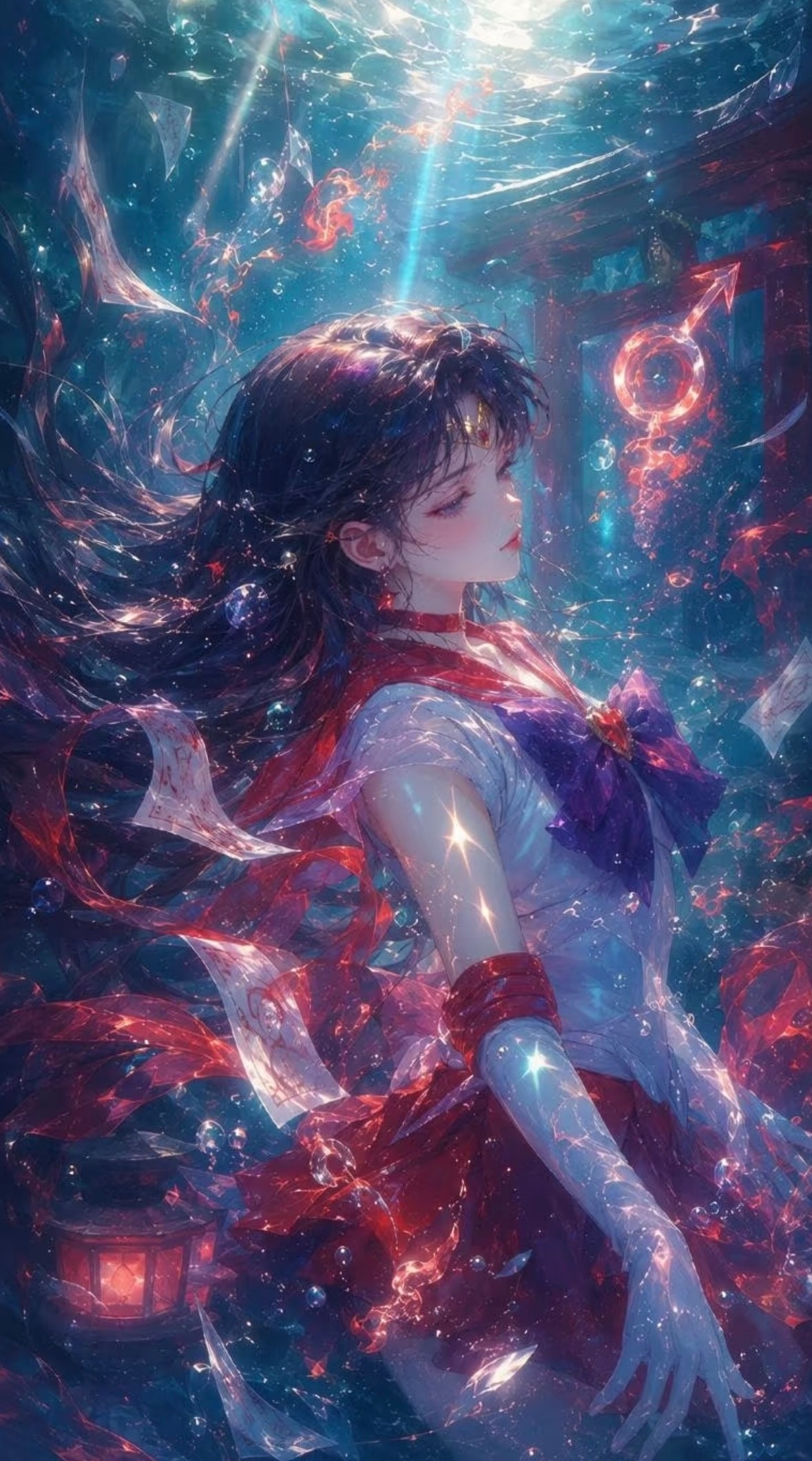 水下的美少女们，真的太美惹！动漫点评团美少女战士动漫