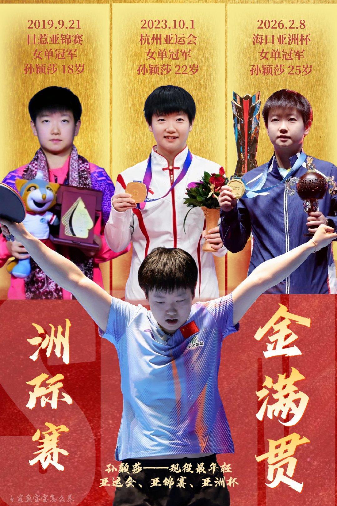 #孙颖莎海尔#我们megastar孙颖莎女士的大代言来啦​