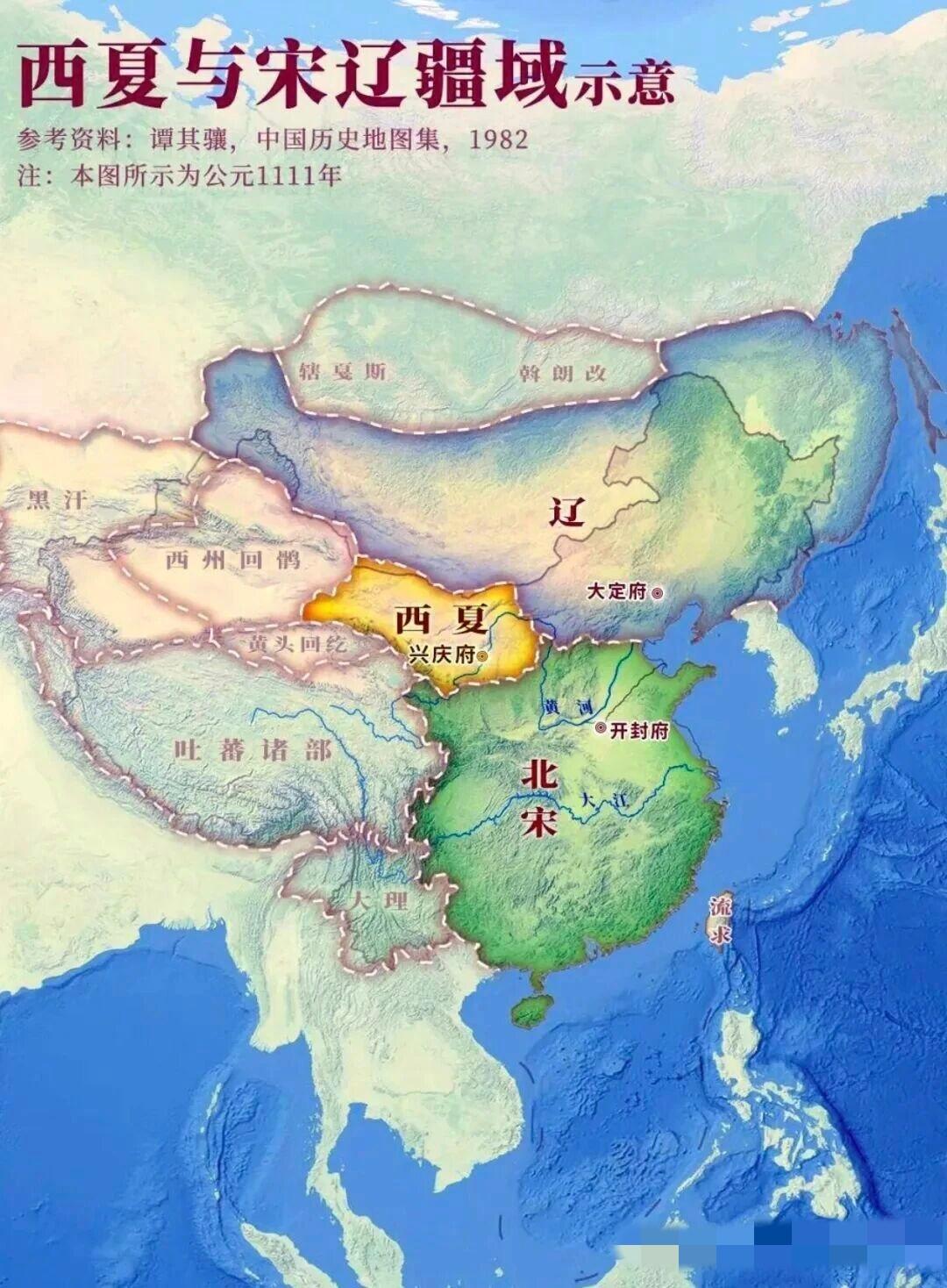 北宋的武力并不孱弱，宋神宗时代经过王安石变法国力一度鼎盛，对夏战争取得多场胜利，