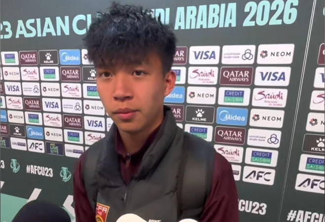 王钰栋: 小组赛没进球对自己不太满意, 下场比赛对全队都有信心