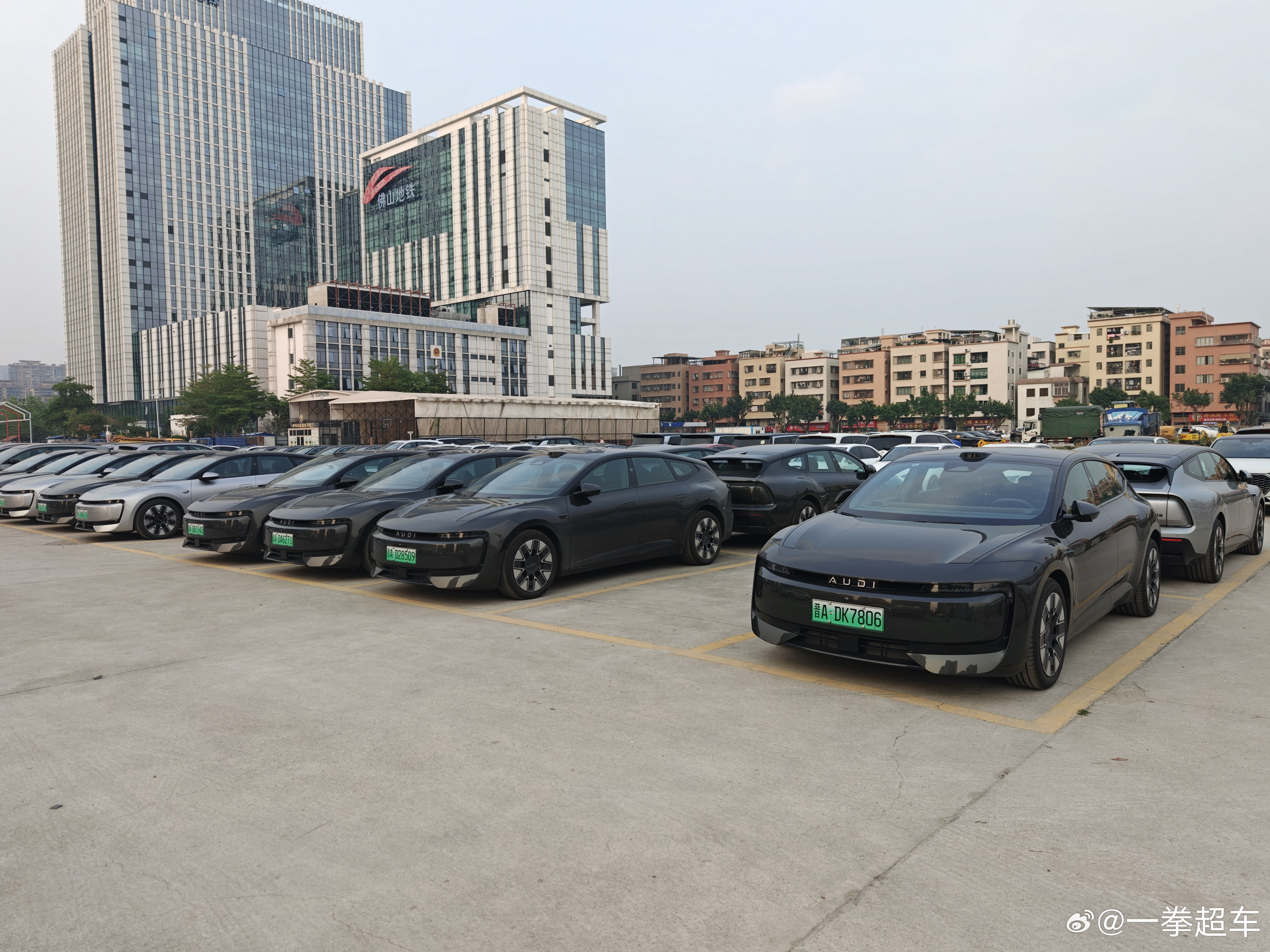 这么多全是租车公司拿下了