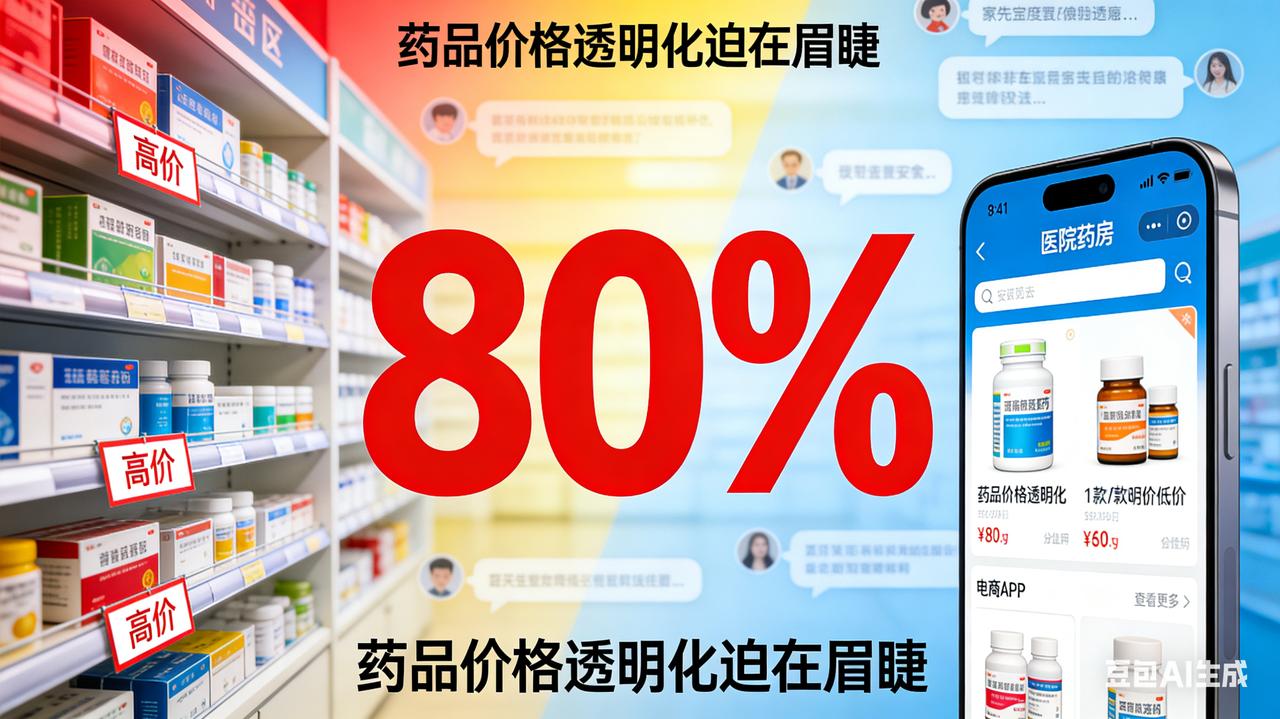药品价格透明化迫在眉睫：医院与电商价差80%引热议标题：暴利14倍！医院