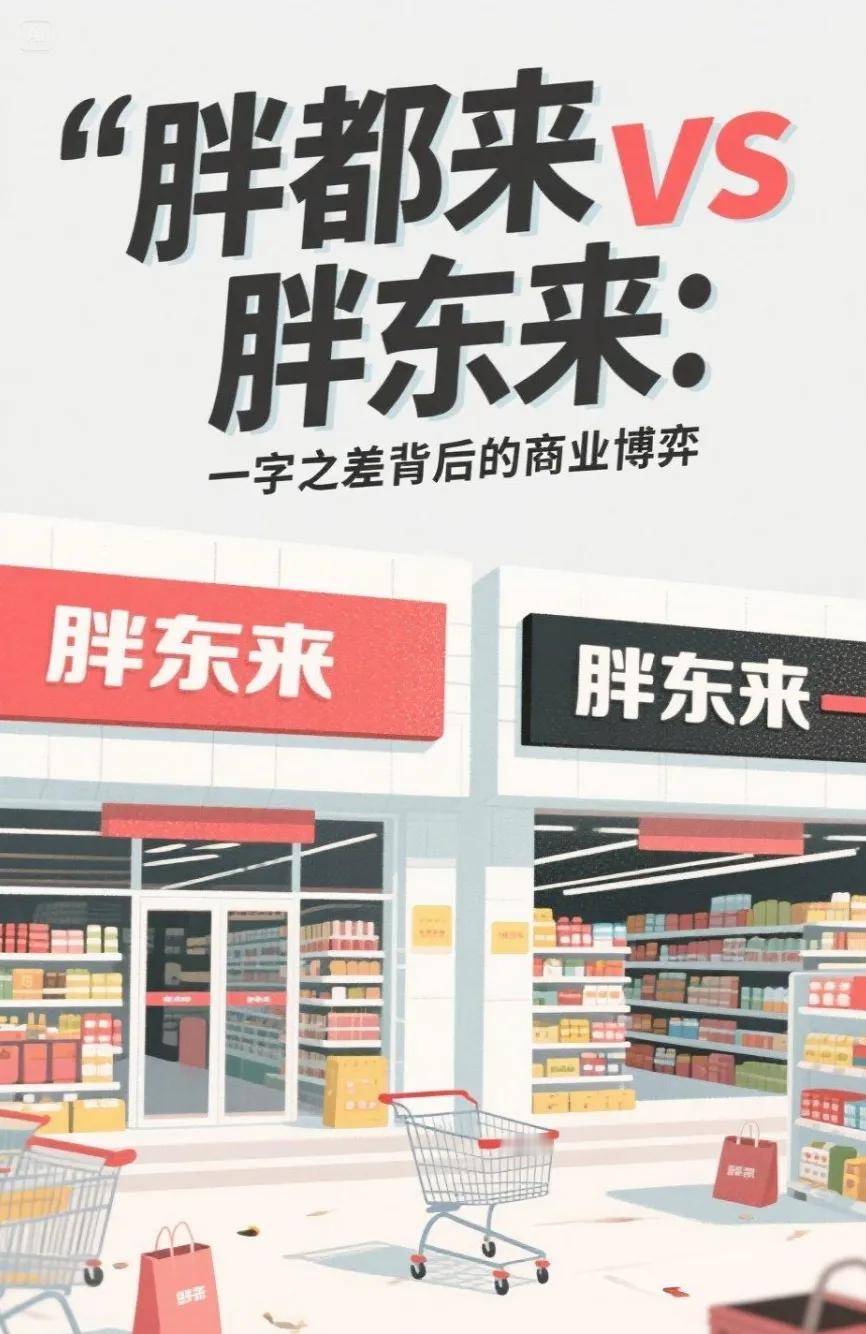 别把消费者当傻子！"胖都来"碰瓷胖东来！这年头连超市名字都能玩"消消乐"了？浙