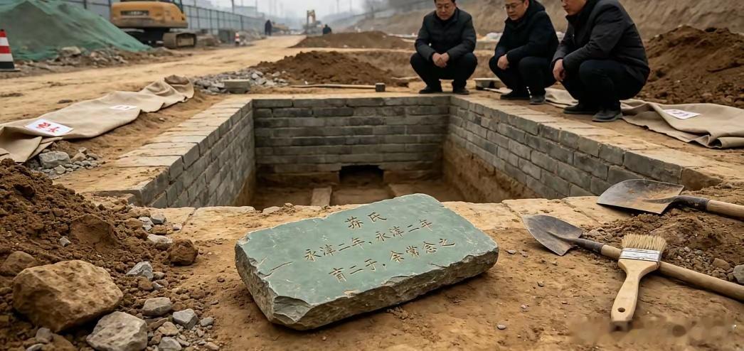 西安郊外修路时意外挖出一座唐代小型砖墓，考古队清理完全场都安静了：墓里没有金银玉
