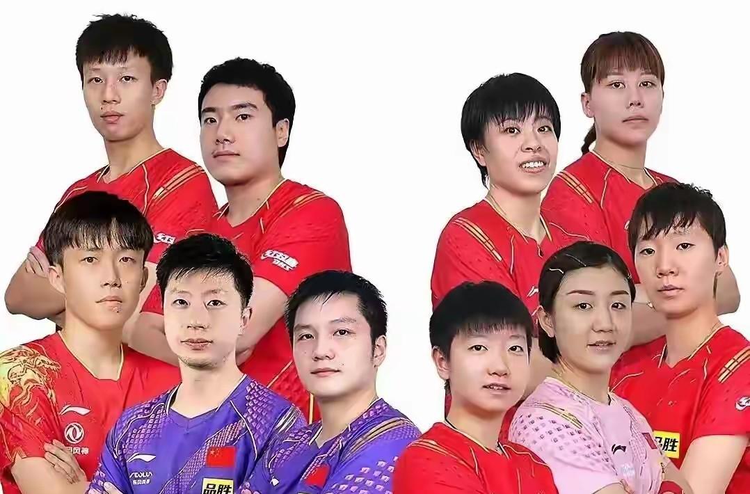 洛奥前后，女队还是孙颖莎和王曼昱领衔参赛，最有保障。以前陈梦、孙颖莎和王曼昱三