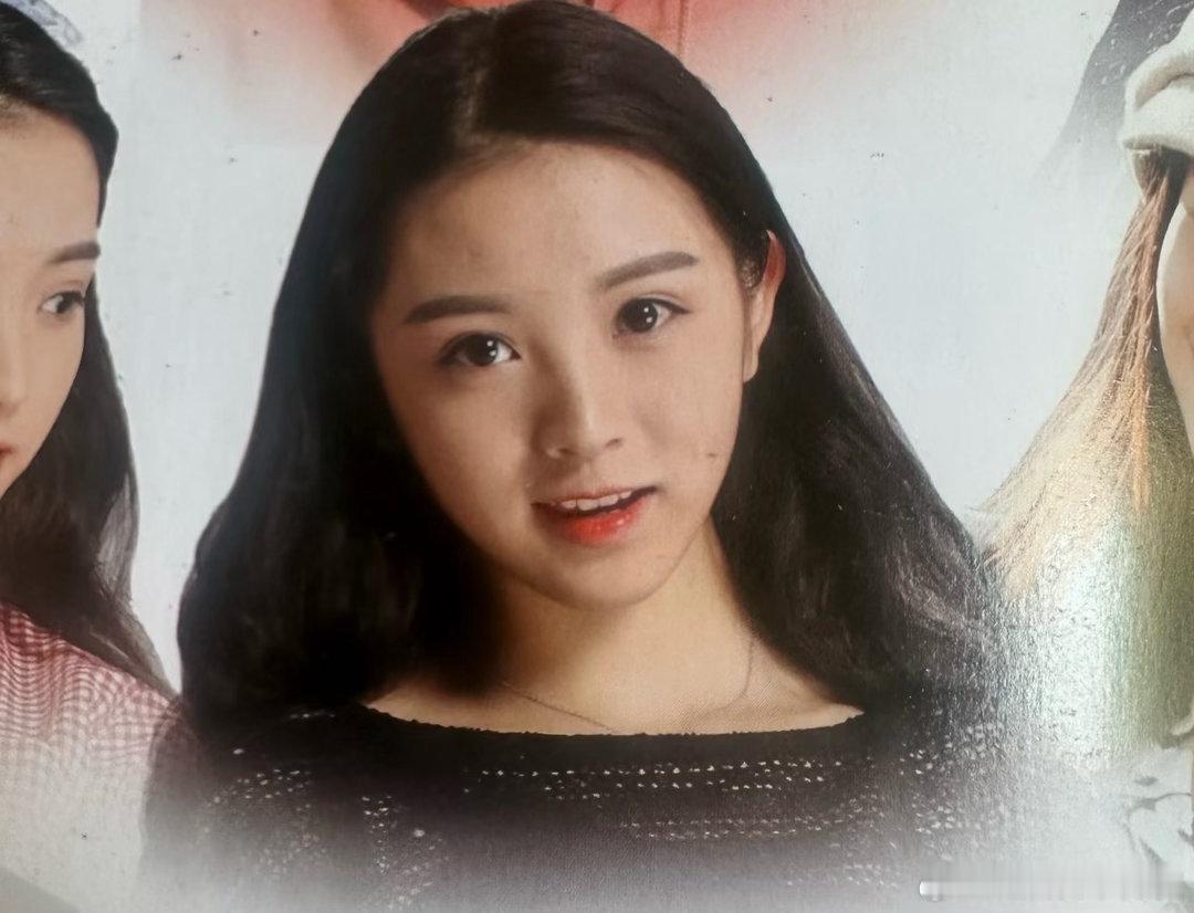 早期的田曦薇，这颜值底子算不算大美女？