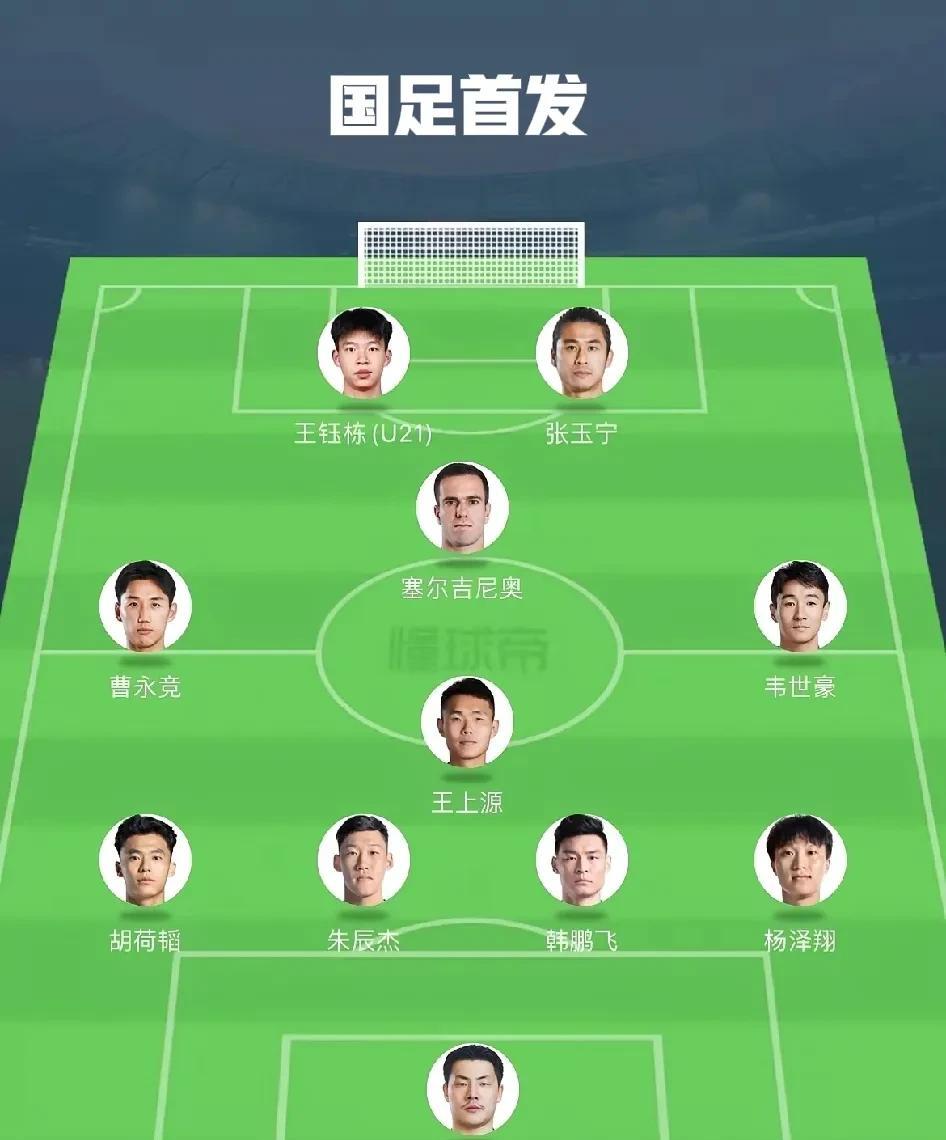国足首发阵容提前泄密！伊万训练场直接发背心，张玉宁说漏嘴曝新星首发，蒋光太‘国家队伤病魔咒’再现，这套阵容能赢印尼吗？