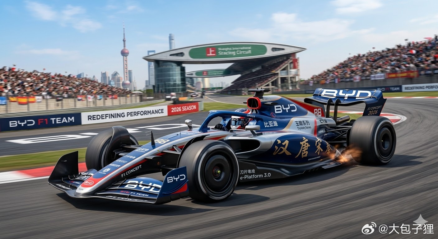 今天忙了一天，回家路上才看到群里讨论的新闻：外媒爆料比亚迪正在评估进军F1。我仔