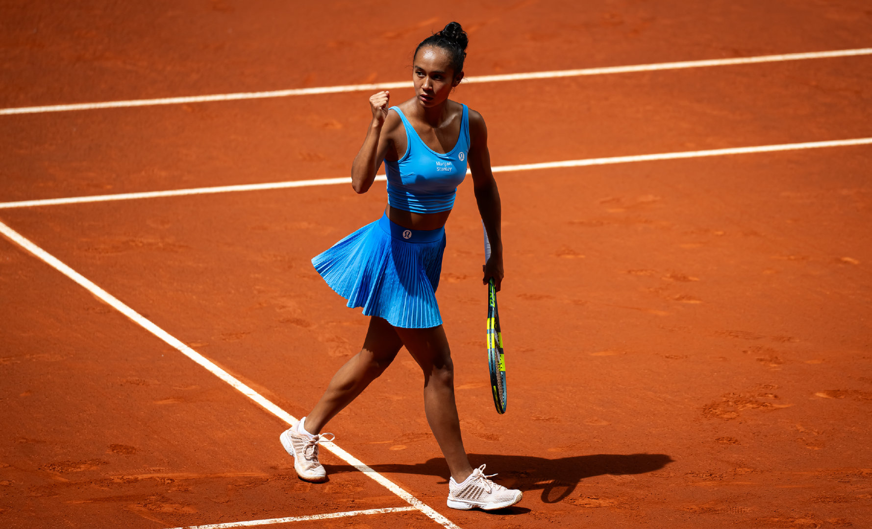 首个红土1000赛16强🆕WTA1000马德里站第三轮，24号种子费尔南德斯以