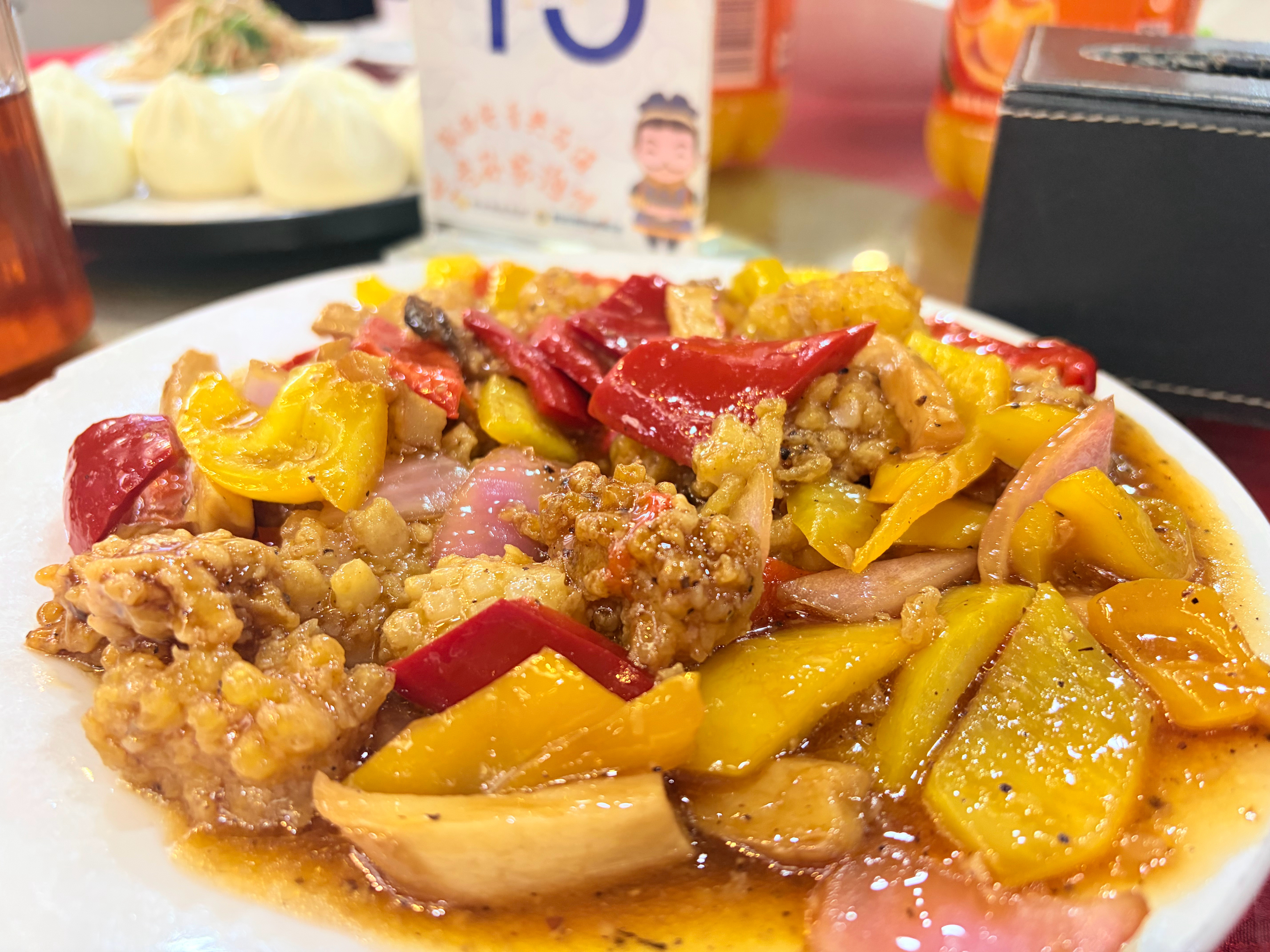 每天每天也都是看到吃的份上（西安不好吃其实今天还不错白鹿原影视城OK的60度的坡扶梯🛗很陡高原村落