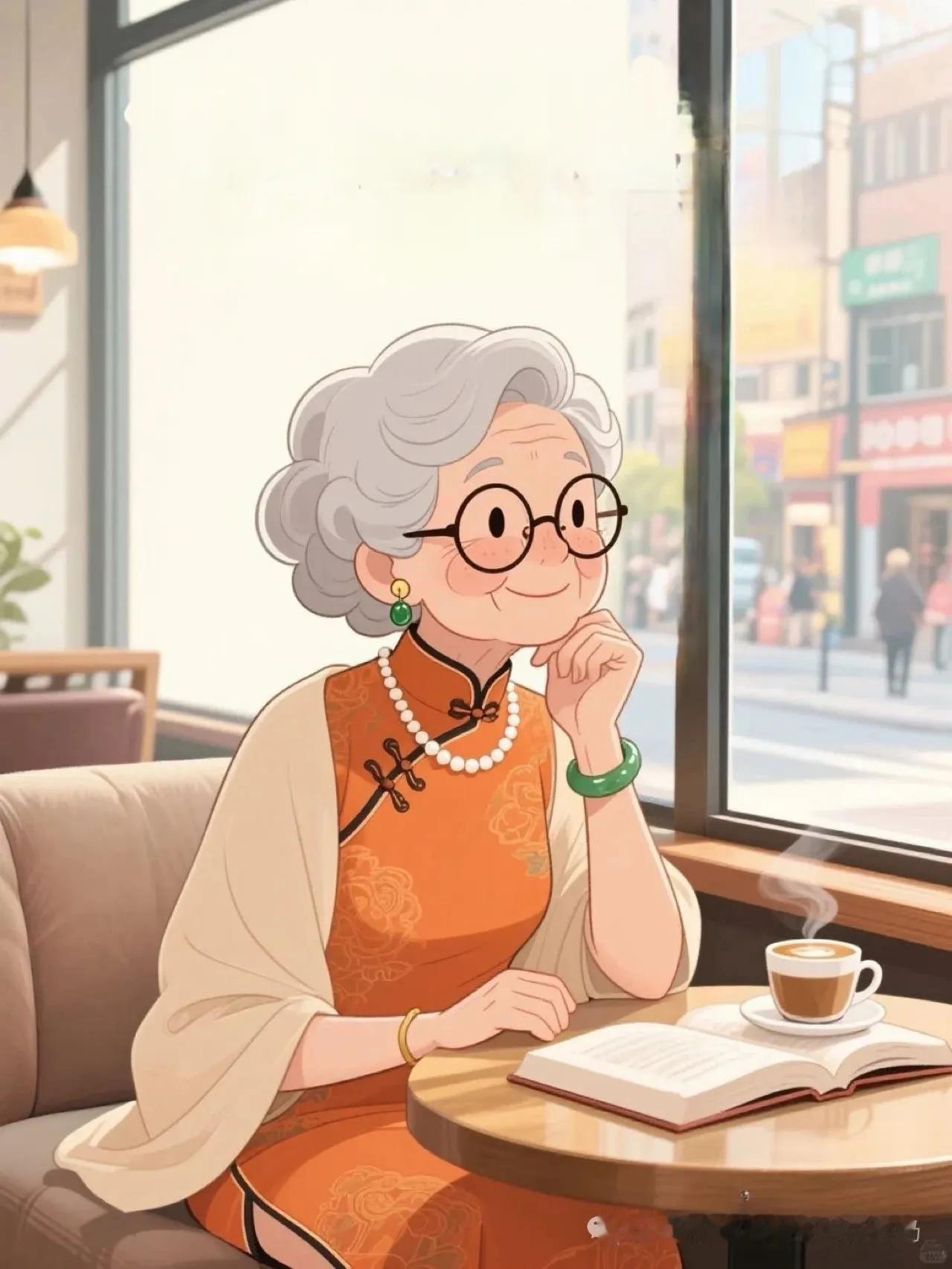 女人，多大年龄不用染发了？晚上同学聚会，一个同学顶着一头白发来了，把我们几个