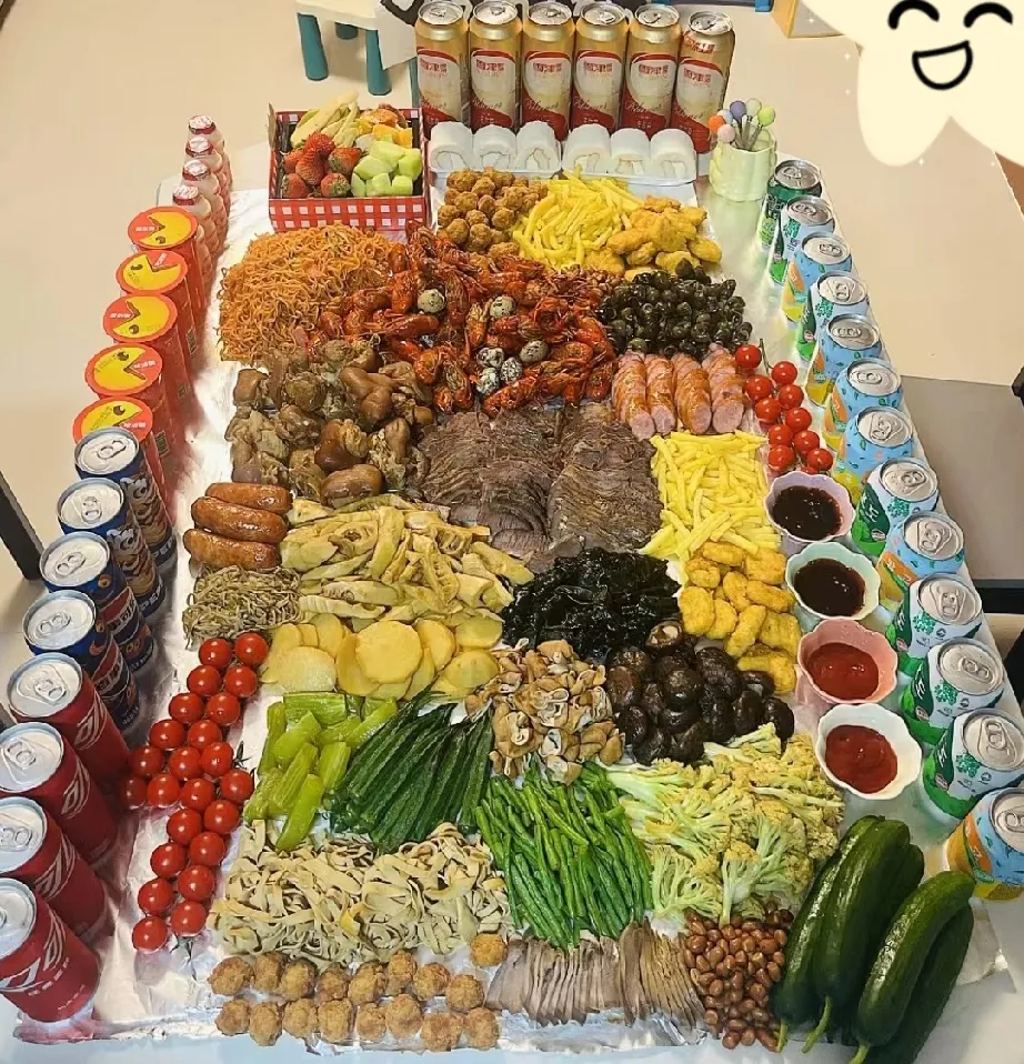 朋友聚会，这一桌可以吧