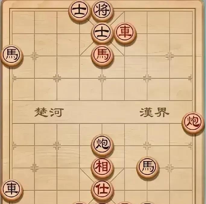 只有6步杀，却难住了千万人，好多人说解不开，还有人说摆错了。如图，黑棋炮镇中路