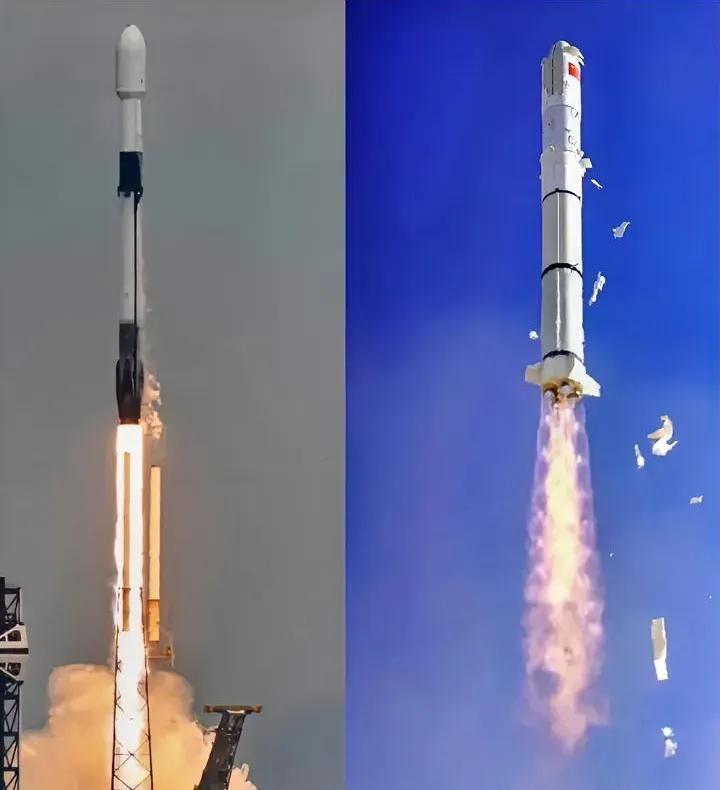 今天中美一前一后发射火箭，都是低轨任务直接对上了！低轨竟争由此拉开序幕，二
