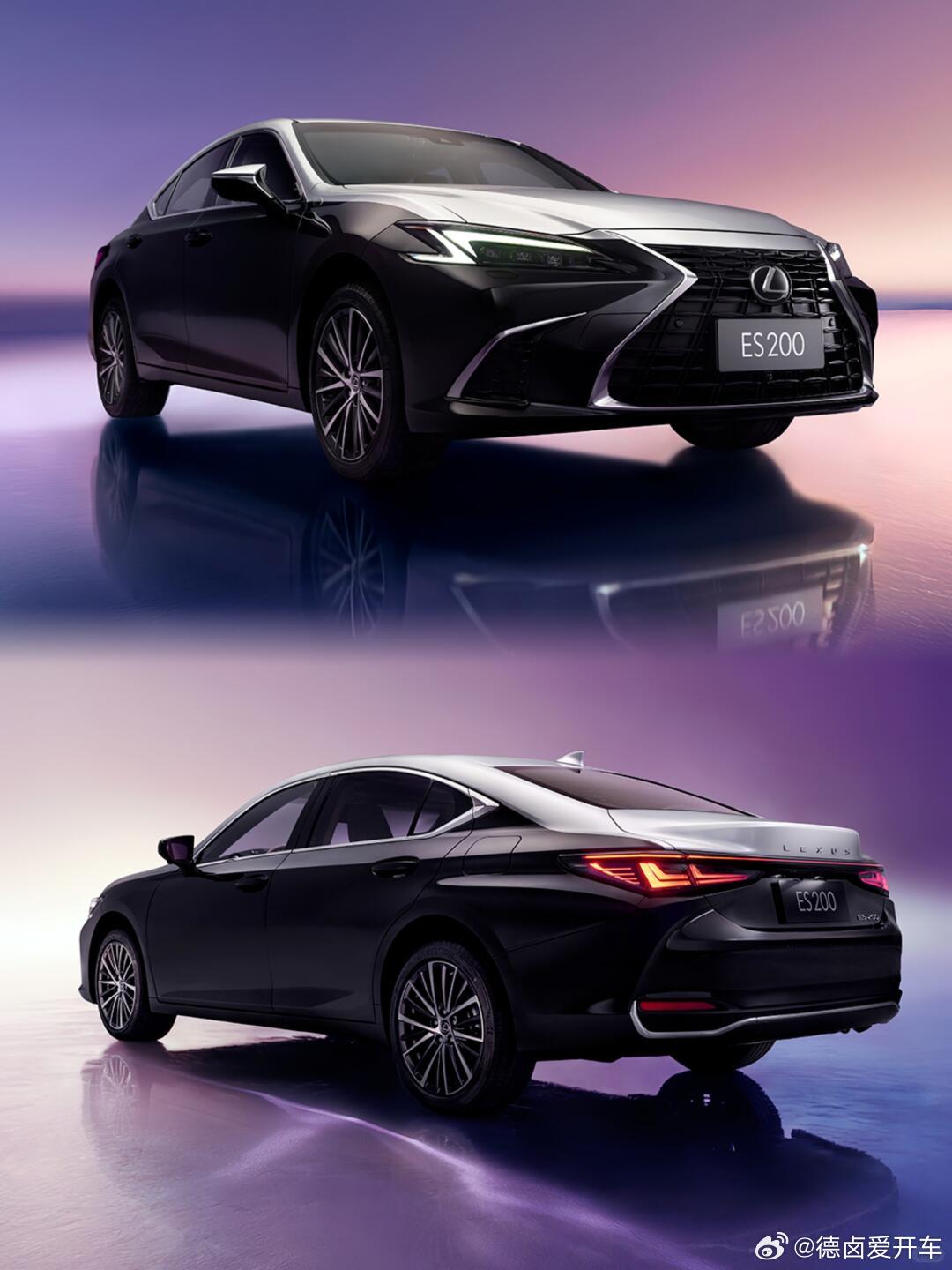 雷克萨斯ES200也搞双拼配色，这款月影特别版指导价30.78万。