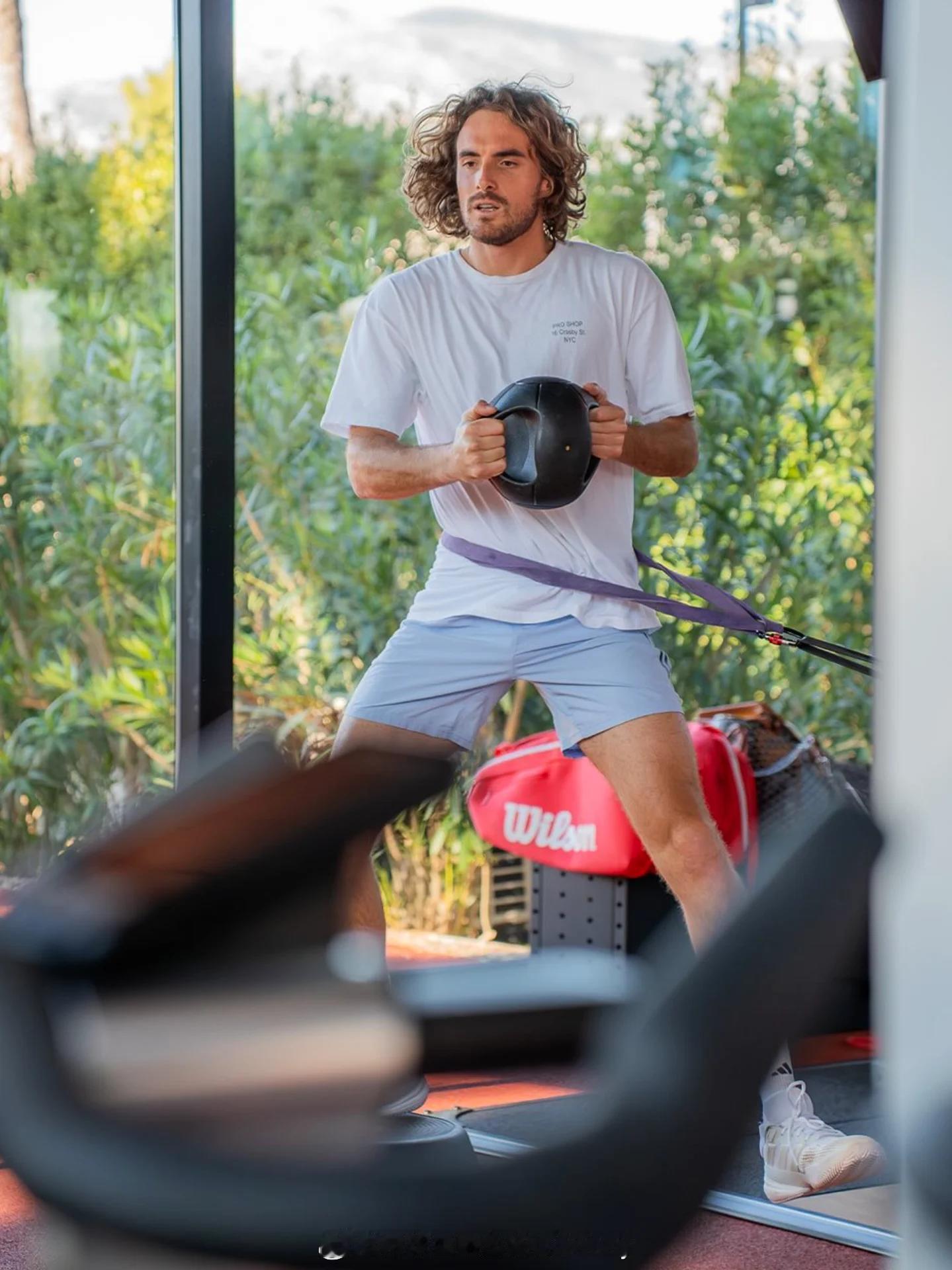 西西帕斯努力体能训练，你觉得他2026能打回来吗❓网球talking大会网球AT