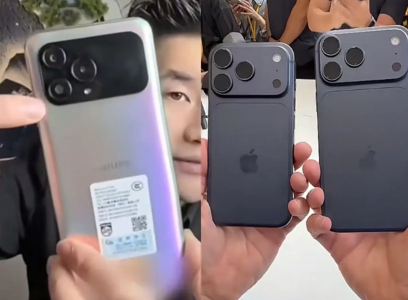 不能说一模一样，只能说长得很像。以为苹果有什么大招呢，结果憋出个以前的设计，