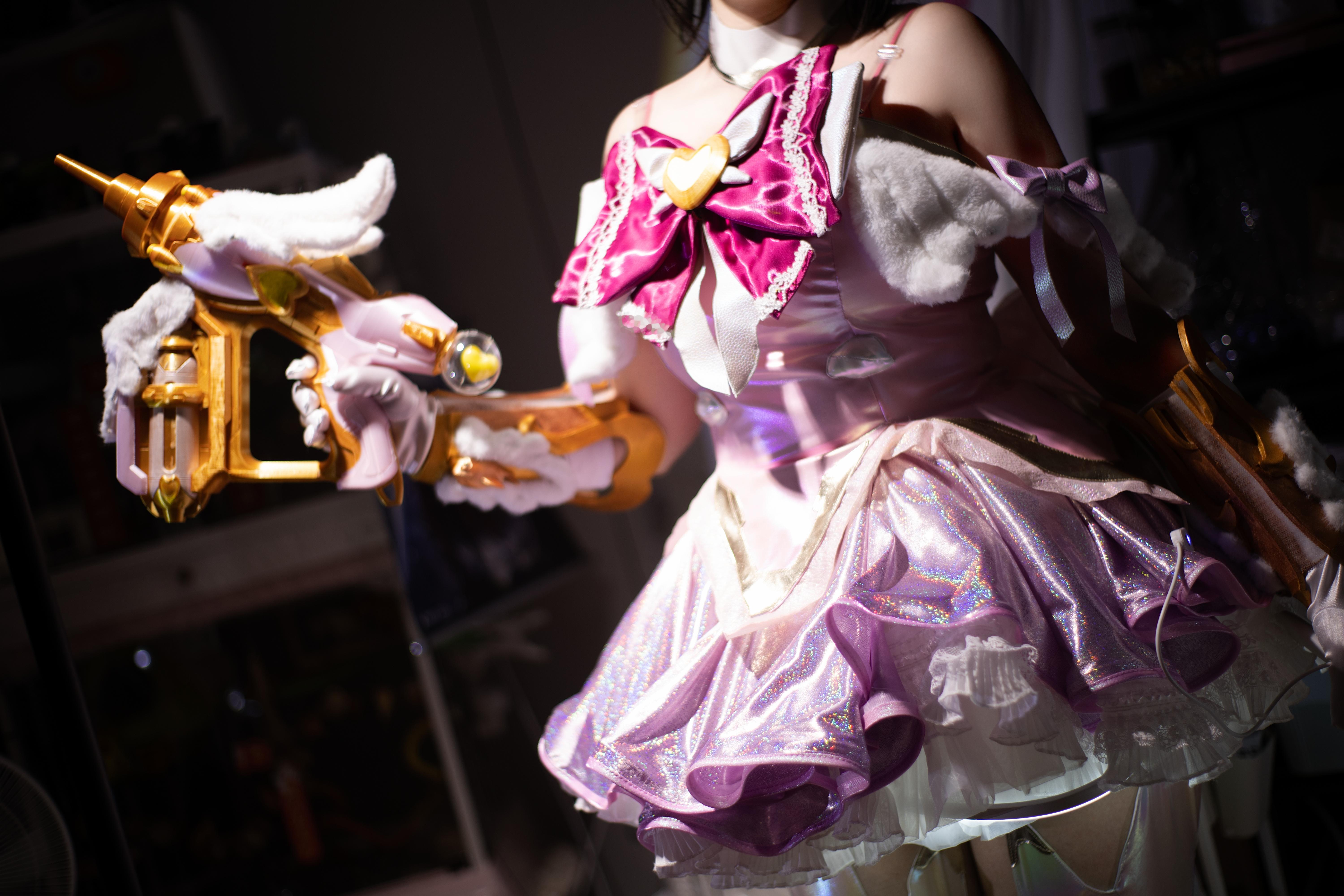 【粉丝投稿】守望先锋新赛季「朱诺神话皮肤」魔法少女试衣（好快）！