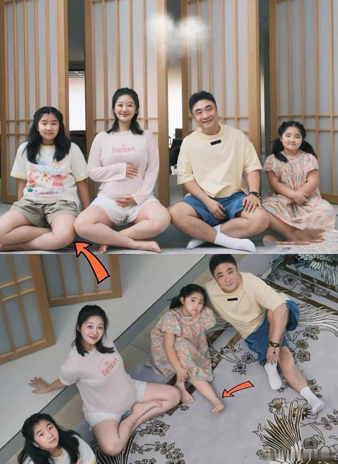我敢断言，乔杉的两个女儿，以后肯定要吃苦，不是吃生活的苦，而是要吃肉脸+大骨架这