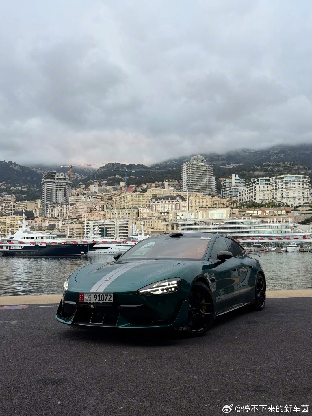 原来XiaomiSU7ultra挂外牌是这种感觉