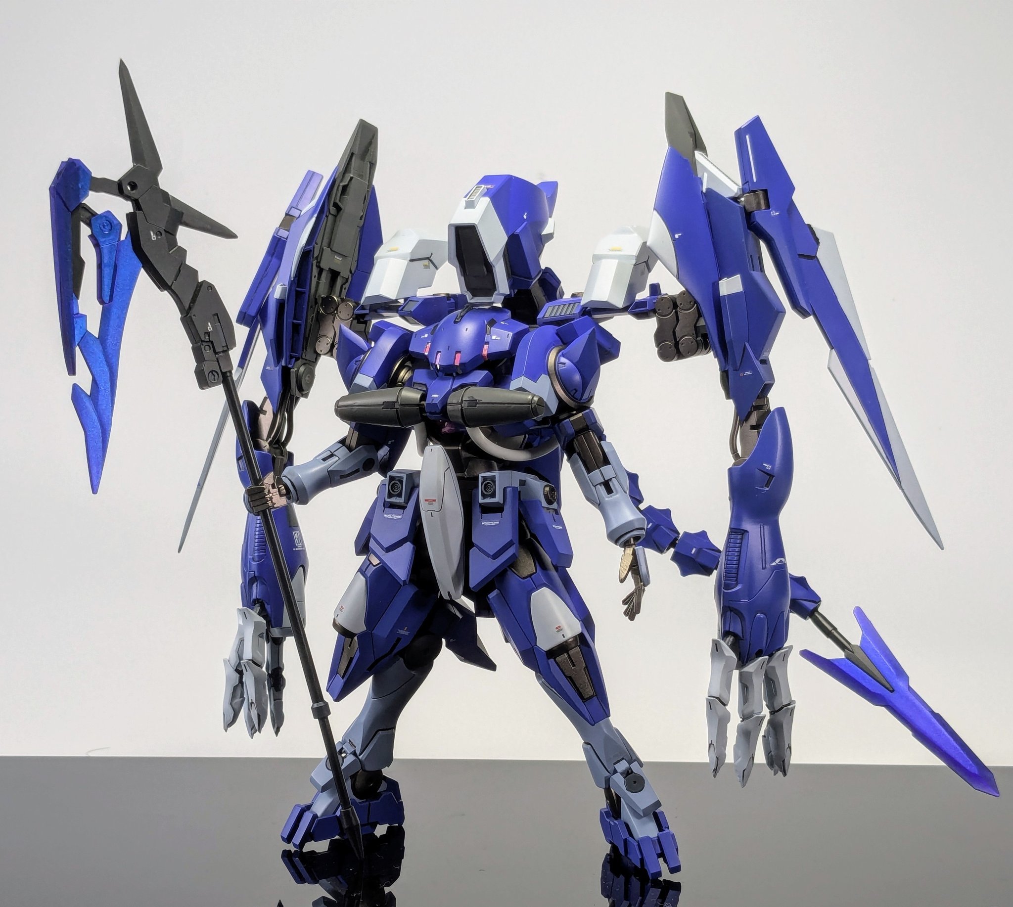 魔鬼鱼厄运式（bymabo）高达模型高达模型​​​