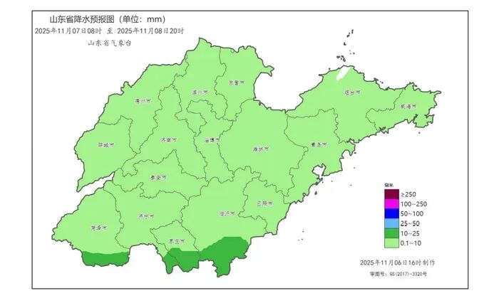 山东大范围降雨很快到! 连下2天, 局部中雨