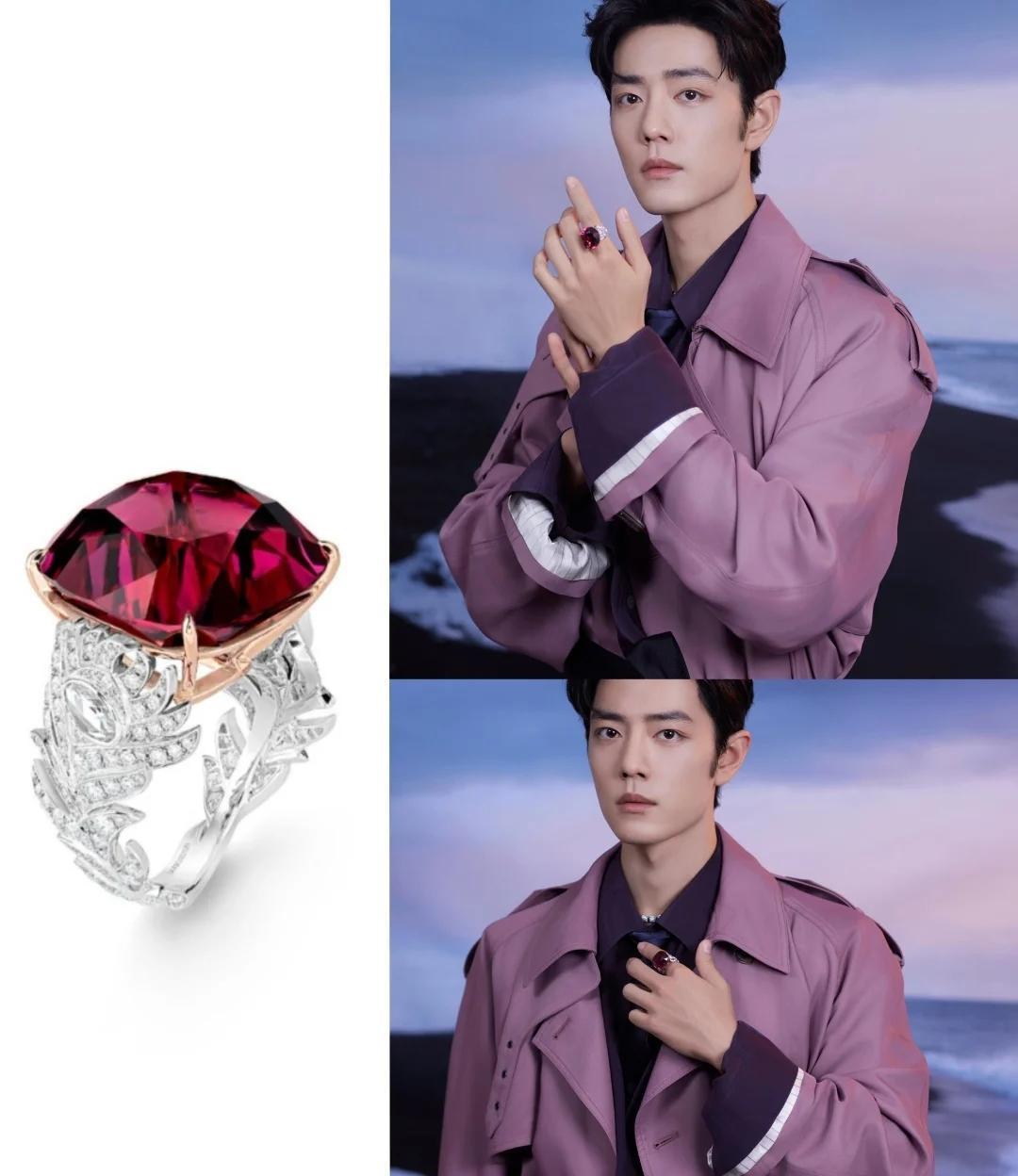 别再说顶流量只是靠脸吃饭了我一开始以为明星出席活动戴的珠宝，顶多就是借个款式撑