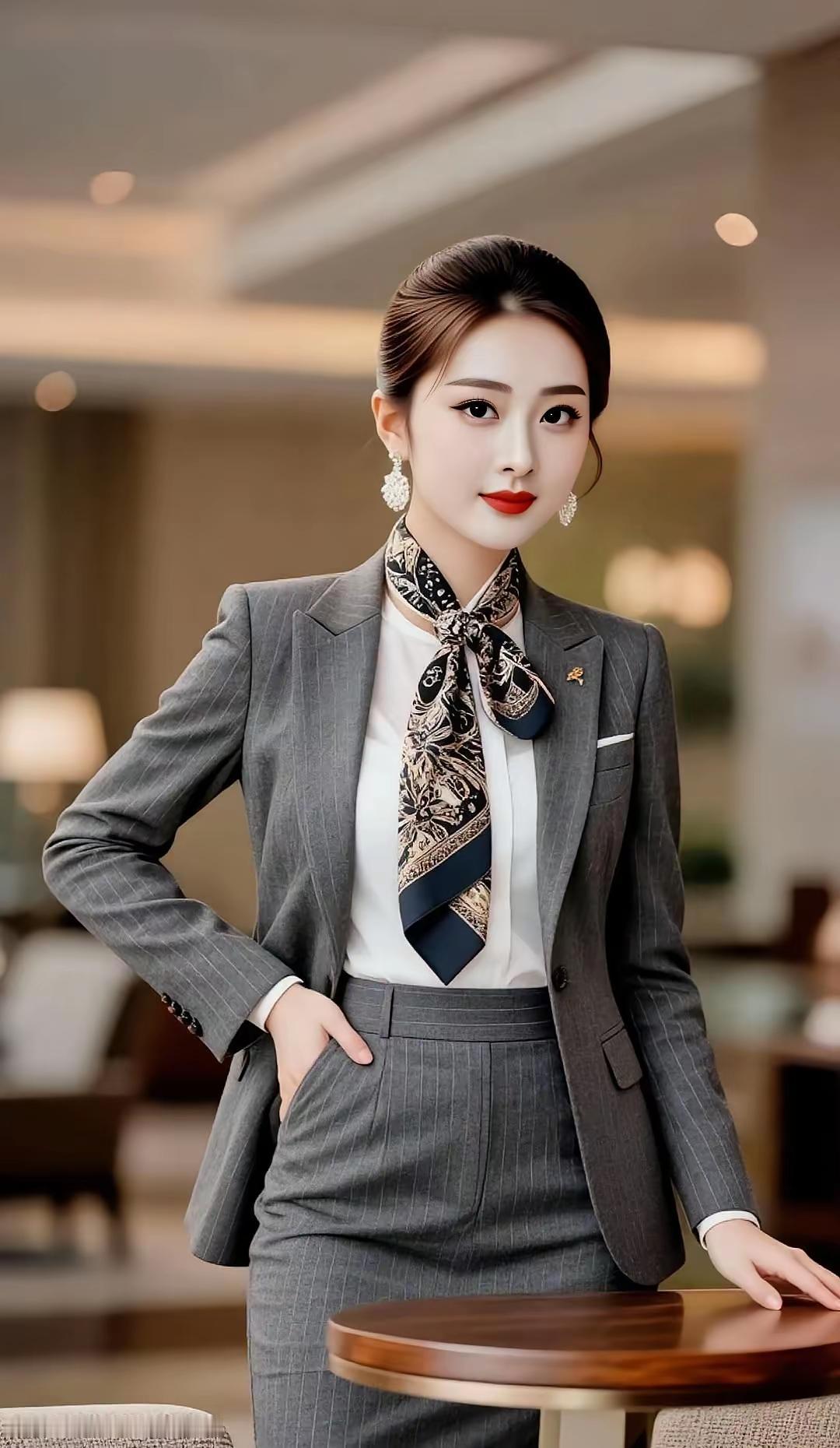 职场精英风范，优雅气质穿搭