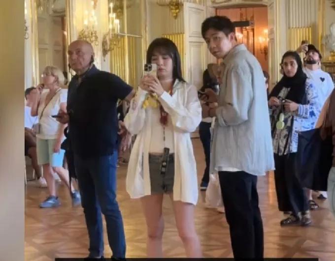 俞灏明王晓晨！甜度超标，蜜月实锤？网友在维也纳美泉宫偶遇俞灏明王晓晨甜蜜自拍！