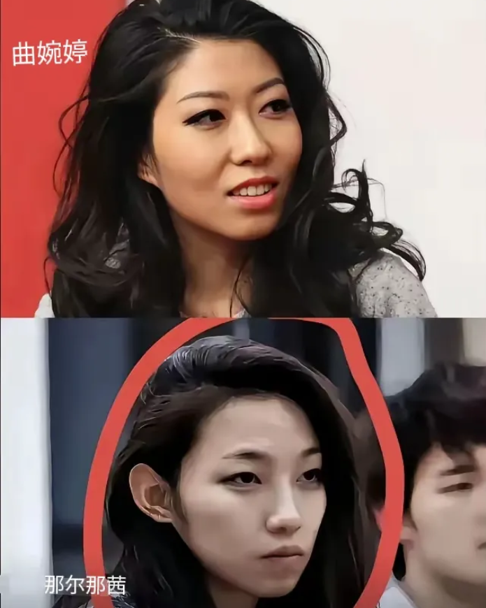 突然发现这两人长相竟一模一样，连经历也差不多，估计这个面相要火了，婷茜脸。二