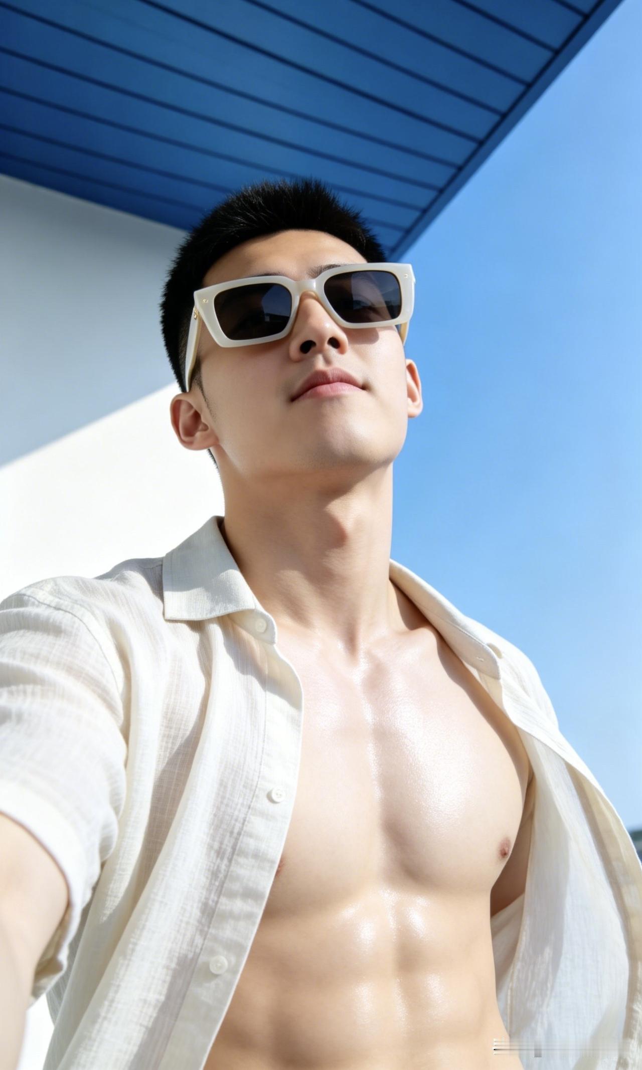 把“凭什么”换成“为什么”，活得通透一半什么样的男神最帅帅哥薄肌男孩
