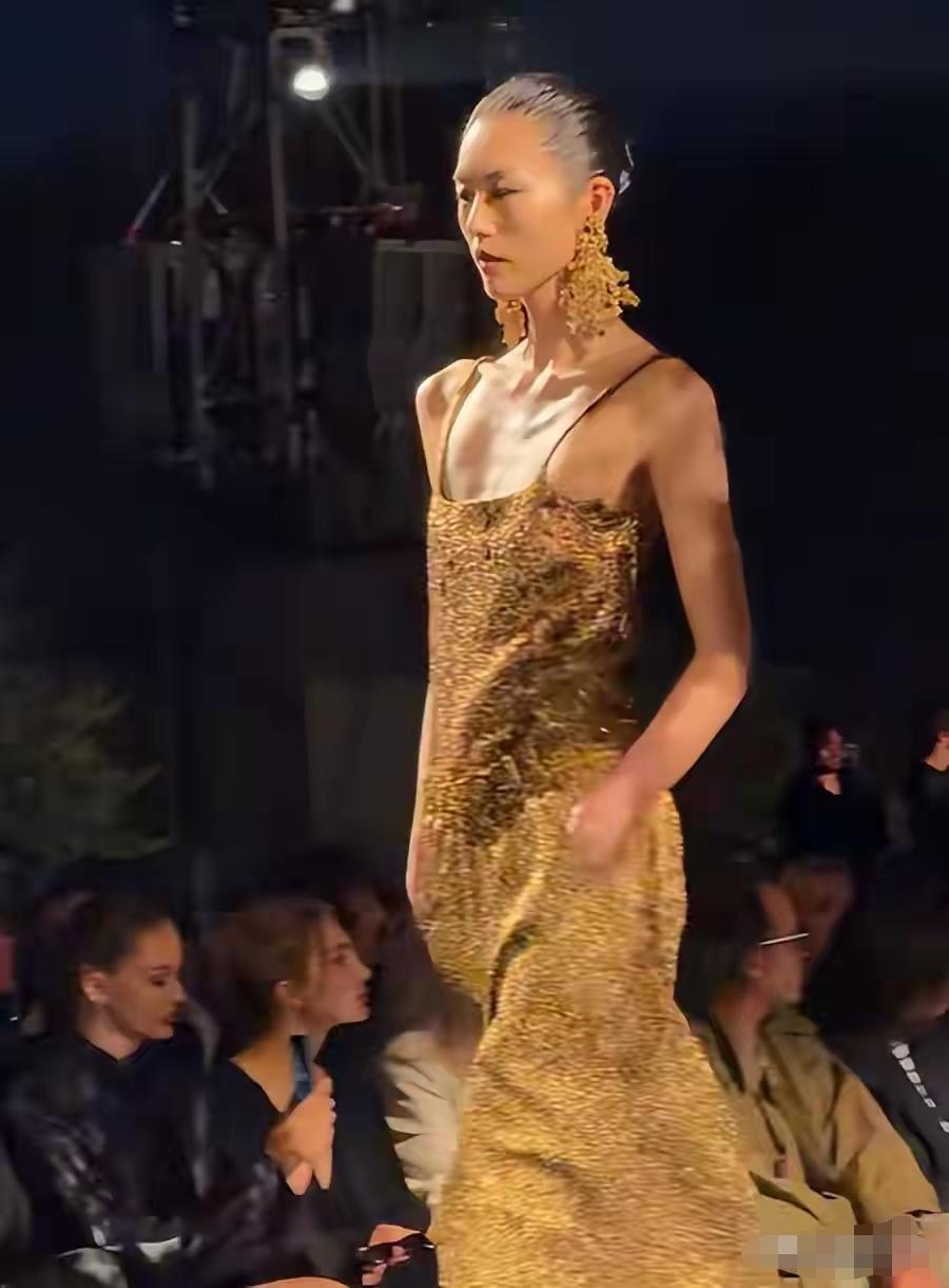 我就搞不懂模特儿为什么要把自己弄的这么瘦不拉几的，骨瘦如柴的好看吗。看看刘雯