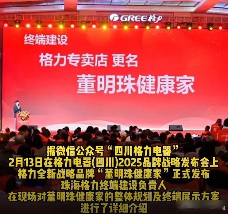 格力专卖店改名“董明珠健康家”，经销商泼冷水，雷军又说对了！格力专卖店改名“董明