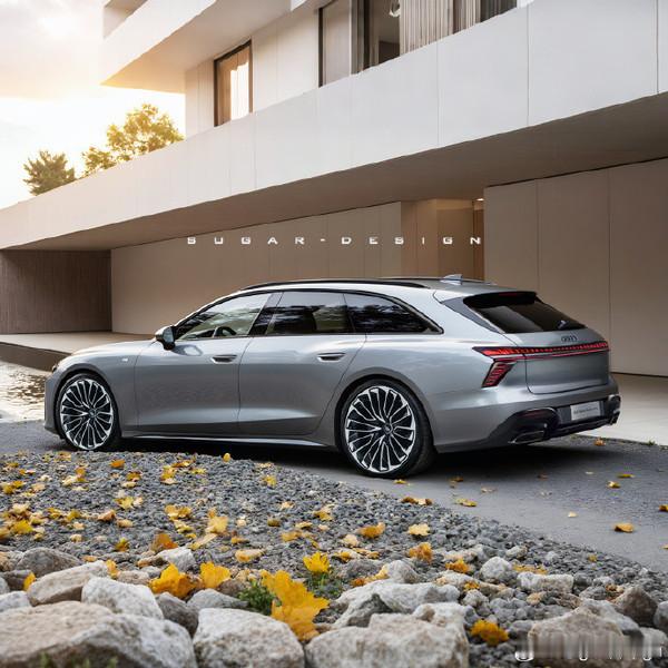 9月26日，有汽车博主发布了一组上汽奥迪新款旅行车A7LSportback的预