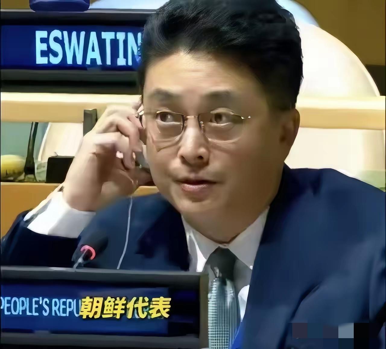 朝鲜虽小，但铁骨铮铮。​​在联合国总部会场内，当日本代表刚说完谋求常任理事国席位