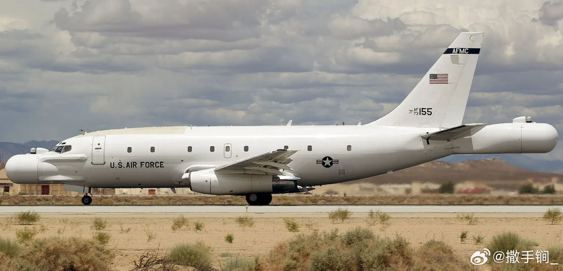 美国空军高度保密的NT-43A雷达截面测量平台正在支持NASA阿耳忒弥斯II号太