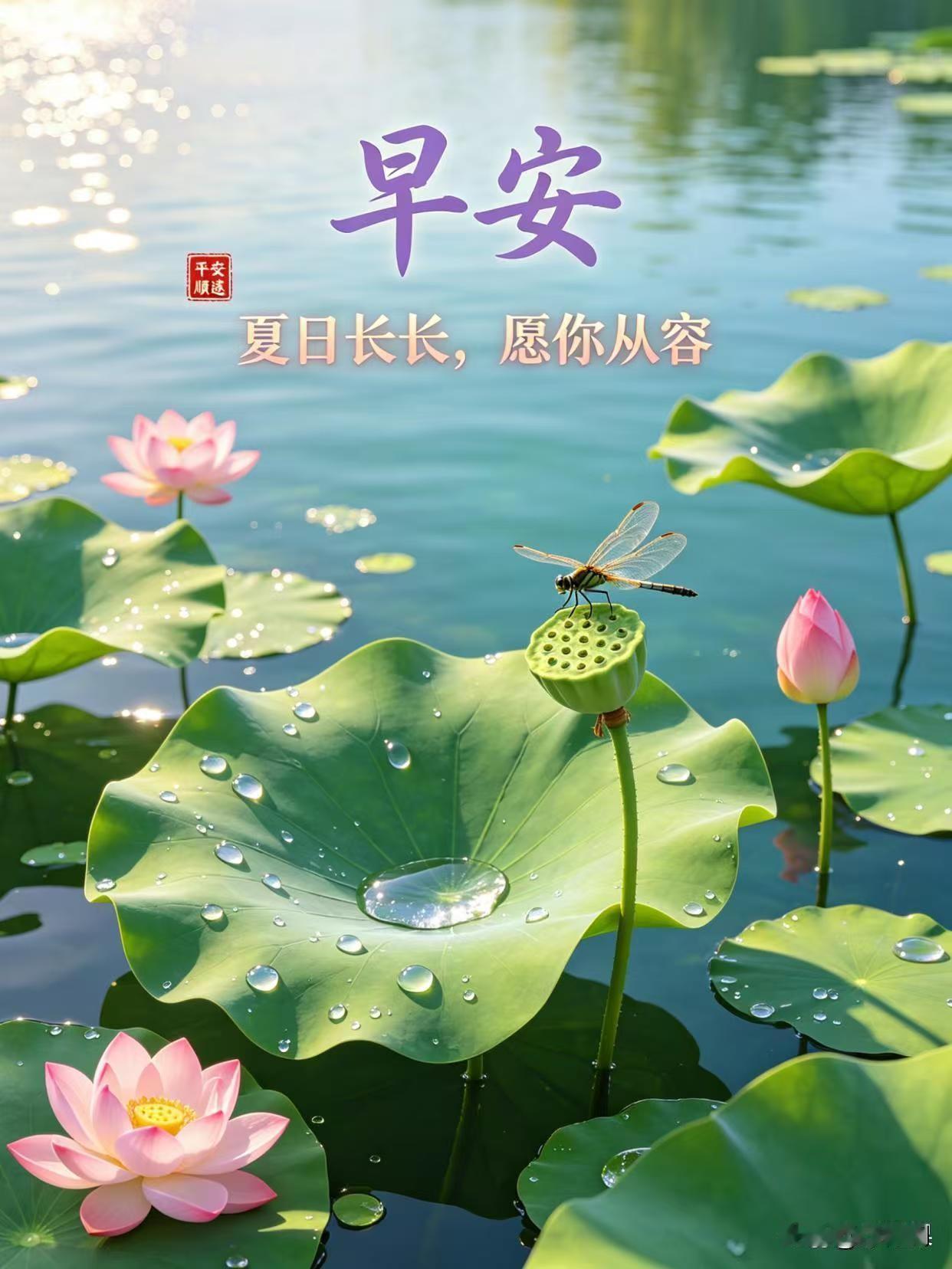 [比心]早安心语[比心]晓色初开映轩窗，晨风轻拂送幽芳。枝头鸟语催人起，陌
