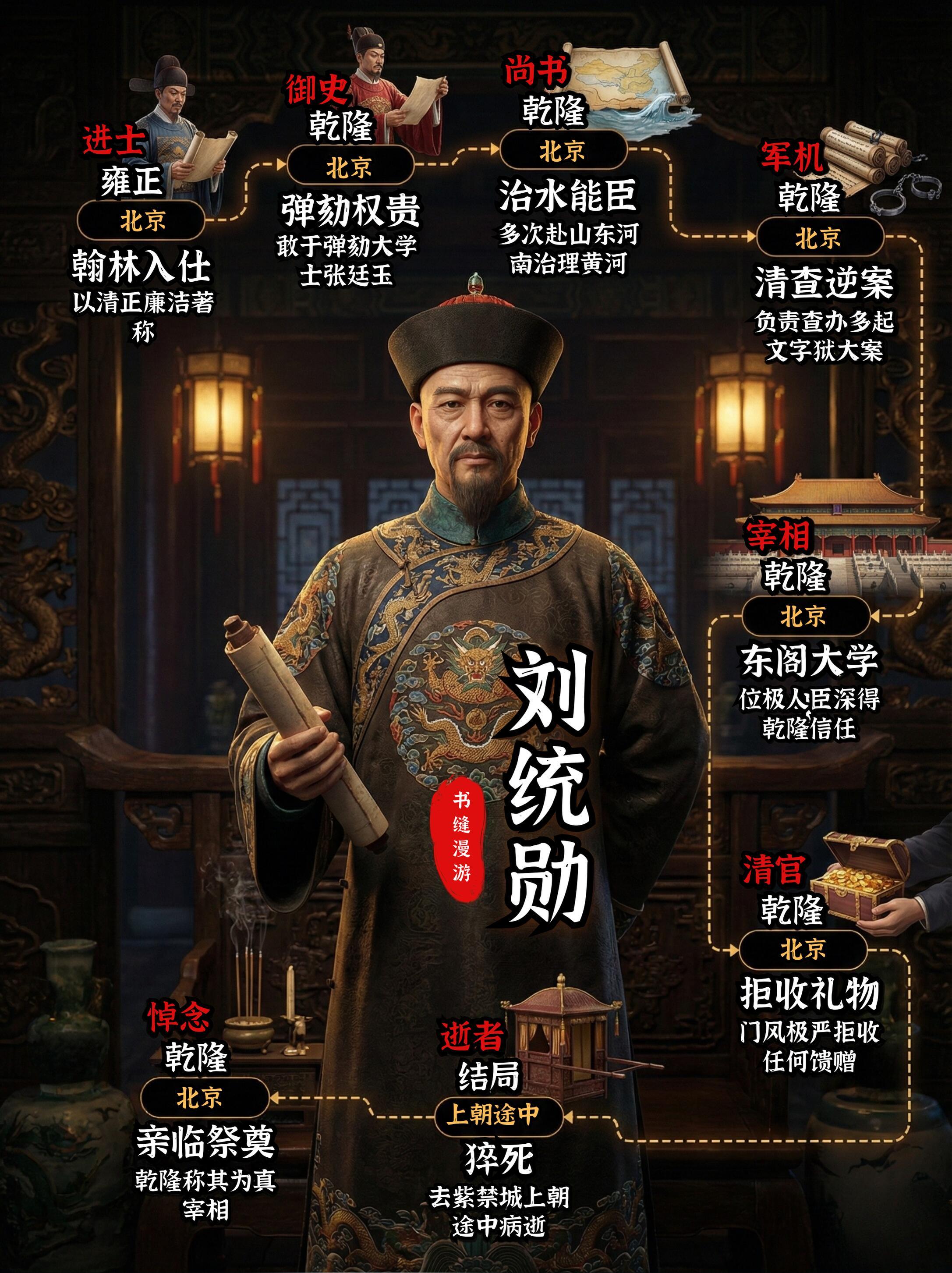 一张图看懂一生，清朝名臣的权谋与浮沉第二季。历史人物