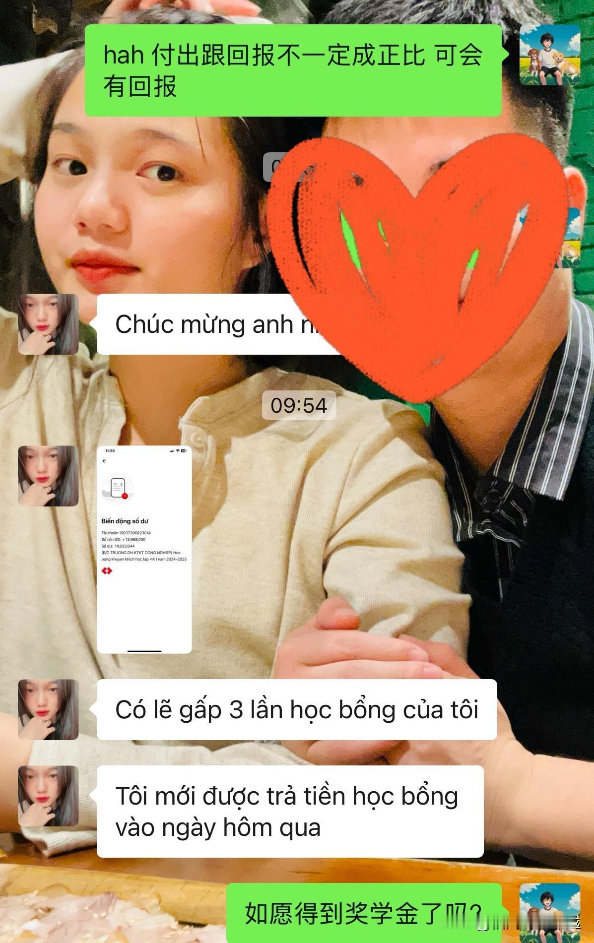 越南推行12年免学费教育，小学直至高中都不再收费了。越南女友也传来一个好消息