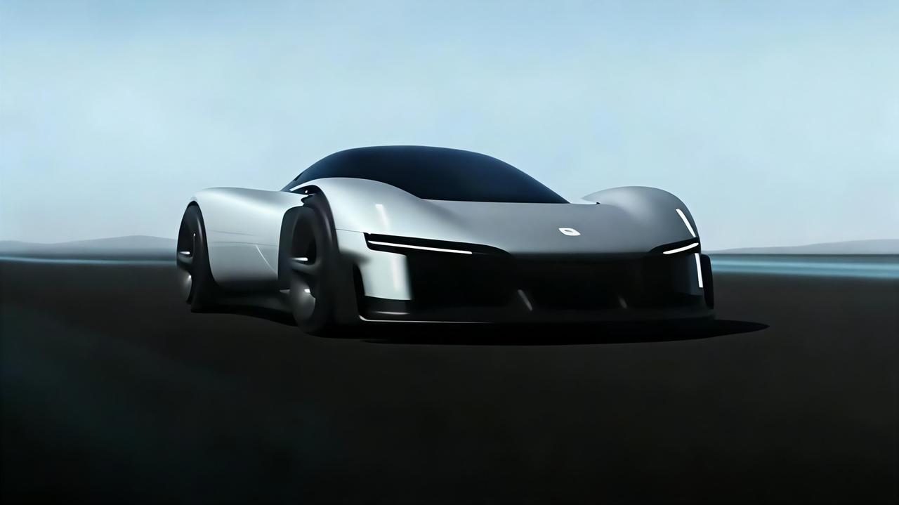 小米超跑亮相，轮毂有点像星际穿越中的黑洞，这设计太美了，内饰也是设计的很科幻，给