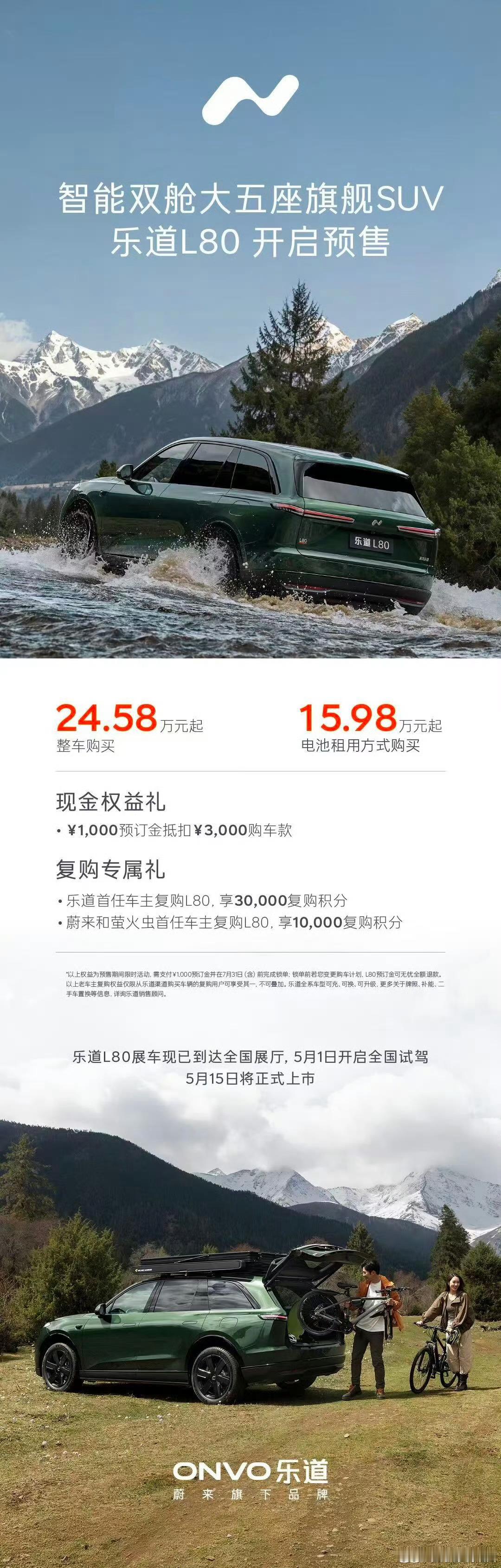 乐道L80讲真，现在蔚来这波定价是真够狠的🔥乐道L80预售才24.58万起，搭
