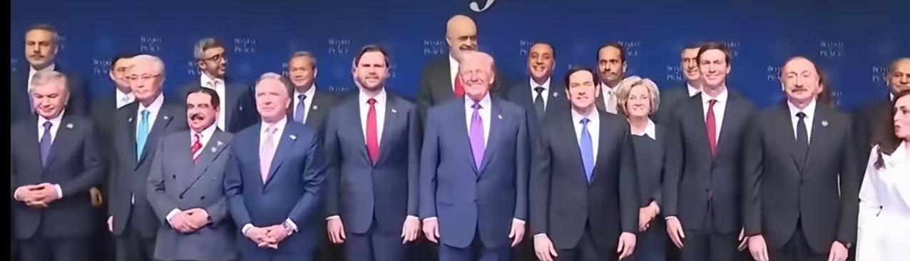 “和平委员会”终成笑话！2月19日，特朗普搞的和平委员会开第一次会。到场的