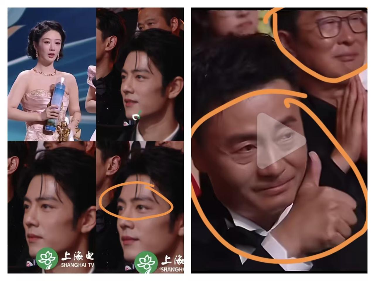 果然实力是女明星最好的医美！李雪林永健肖战因为杨紫获奖，都流泪了这让我想