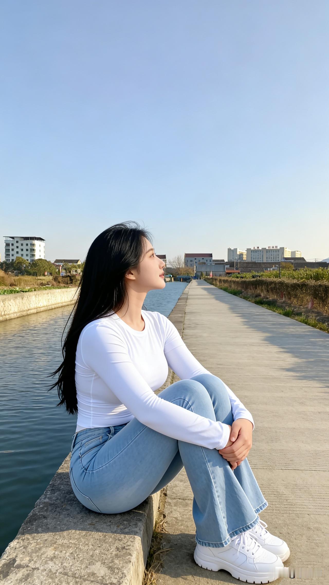 在城市边缘的静谧时光，享受片刻的宁静与自由。🌿🍃🍃