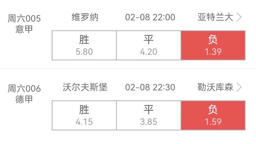 2/8日竞彩推荐3串1: 西甲争冠天王山战役, 谁能笑到最后?