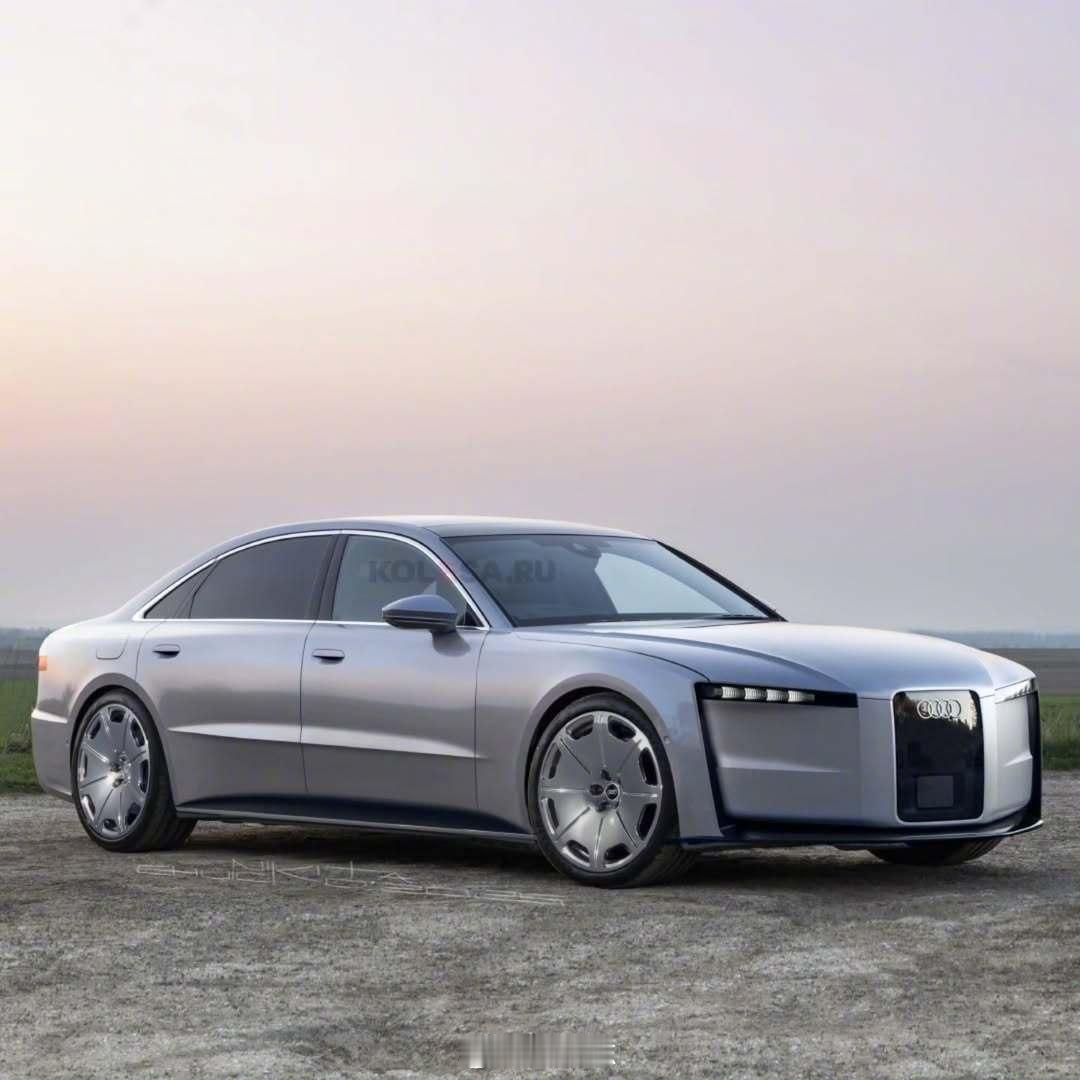 下一代奥迪A8外媒假想图，长这样能撼动S-Class的地位吗？