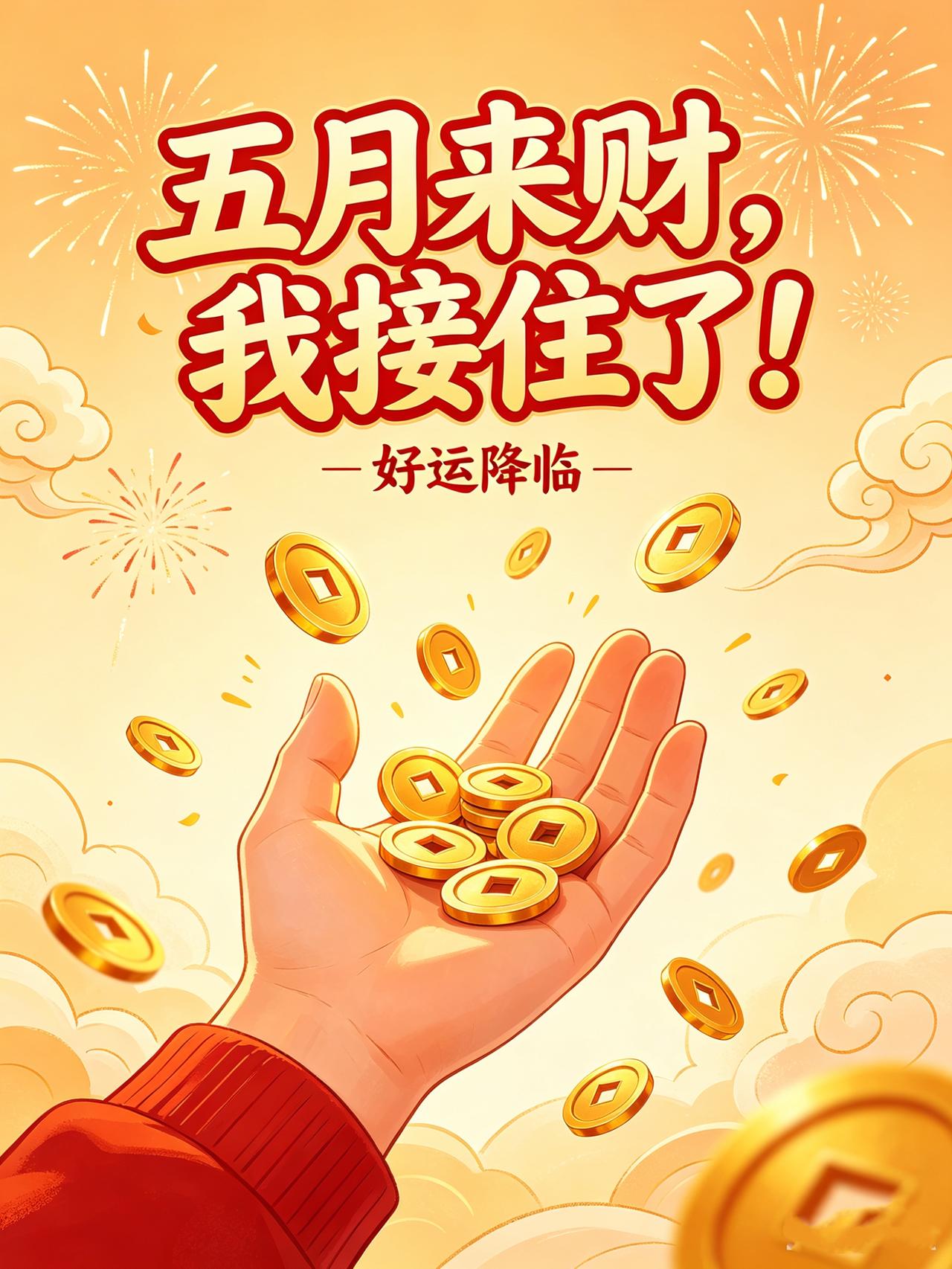 五月，你的财运来了不是玄学，是努力该结果了五月的风带着暖意，也带着好消息。